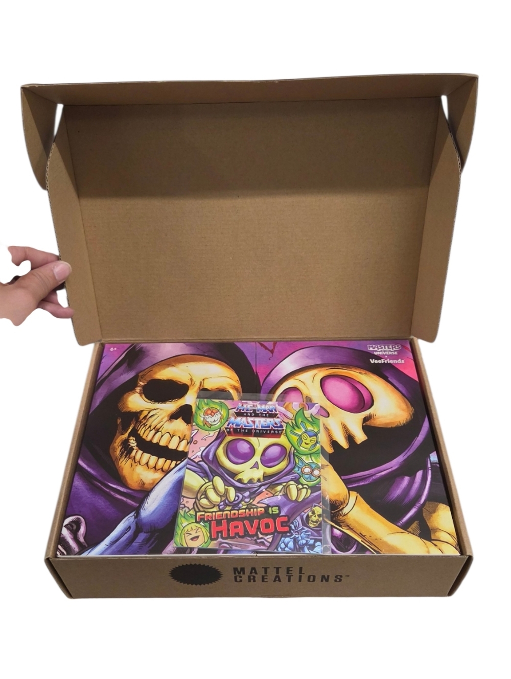 2023 Mattel Masters of the Universe Skeletor x VeeFriends Skilled Skeleton 2-Pk